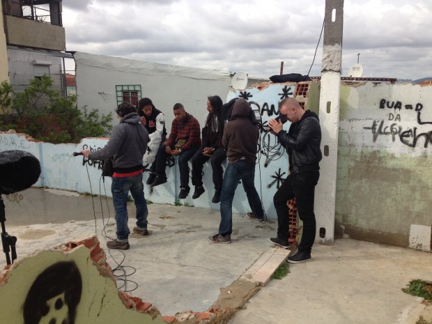 Tournage de Sombra - L'enfant de la lune